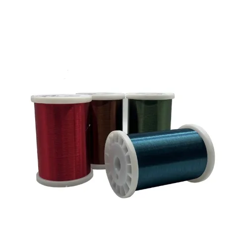 Modrý / zelená / červená / hnědá barevný smaltovaný měděný drát pro klikaté cívky